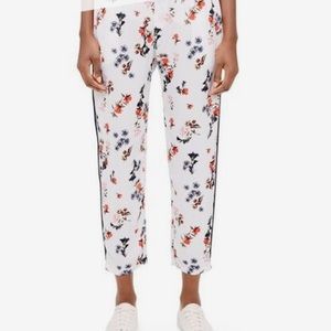 Club Monaco White/Floral Tavin pants